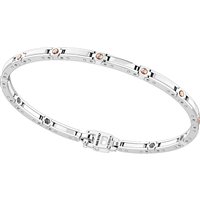 Bracciale Zancan Uomo Ceramik 925 in Argento KXB046R-B - KXB046R-B